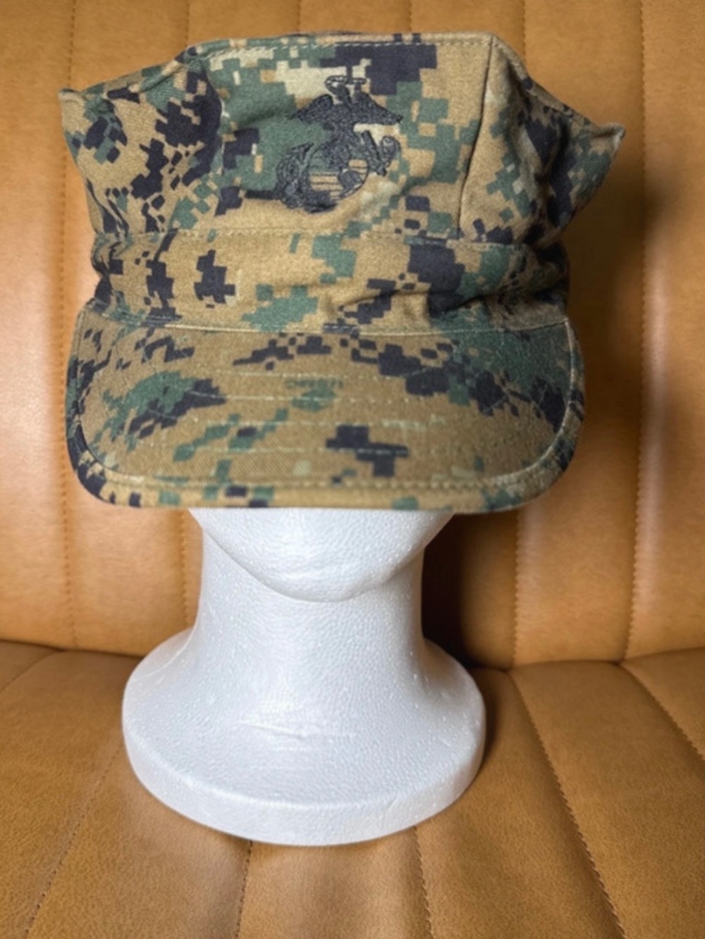 USMC Marine Corps Marpat Woodland Garrison Cover Cap X-Large Sekri